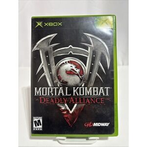 Mortal Kombat: Deadly Alliance Microsoft‎ Xbox 2003 Complete Tested Working